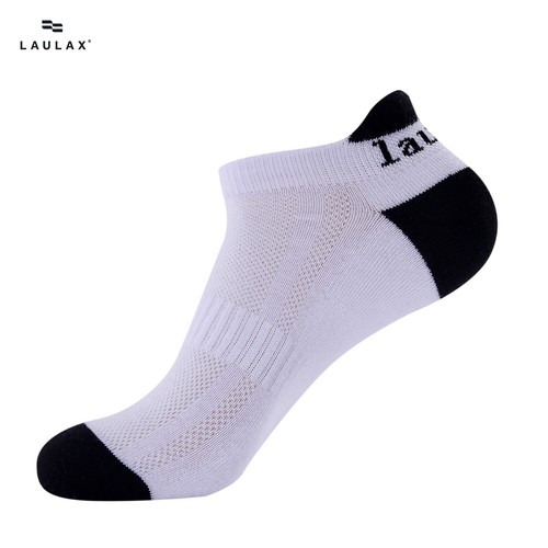 Laulax men running socks ankle cotton seamless tendon protect smooth toes 4pairs - Picture 11 of 15