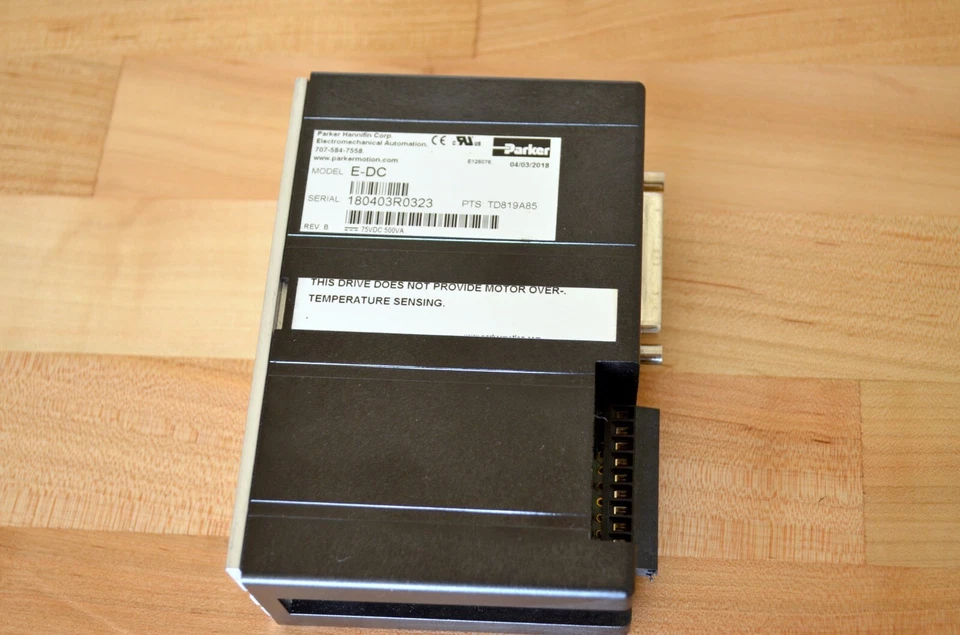 New Parker CompuMotor E-DC 4.8amp Microstepping Stepper Motor Driver 24-48vdc - Image 3 of 4