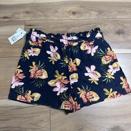 TIME AND TRU Womens Medium High Rise Pull-On Tencel Shorts New NWT - Picture 6 of 6