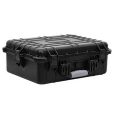 Portable Flight Case Black 20.5"x15.7"x7.5" PP vidaXL