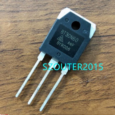 2PCS BT30N60 Transistor IGBT 600V 30A TO-3P NEW #A6-3