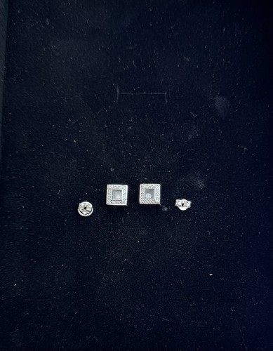 Ohrringe IN der Geschmack von Der Sammlung - Happy Diamante Gold Grau