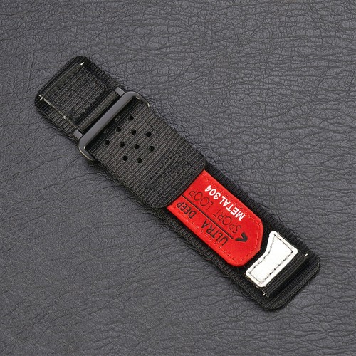 20/22mm for Samsung Galaxy Watch Band Rugged Nylon Sport Strap Woven Loop Design - 第 13/16 張圖片