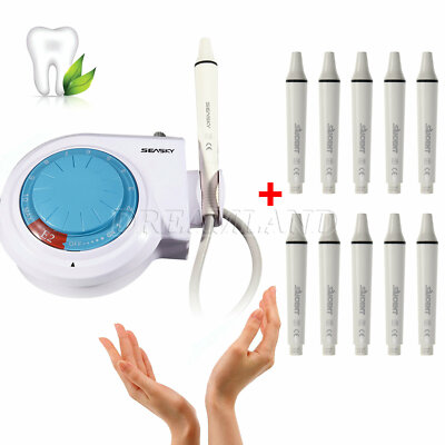 Portable Dental Ultrasonic Piezo Scaler fit EMS Tips / Handpiece Extra