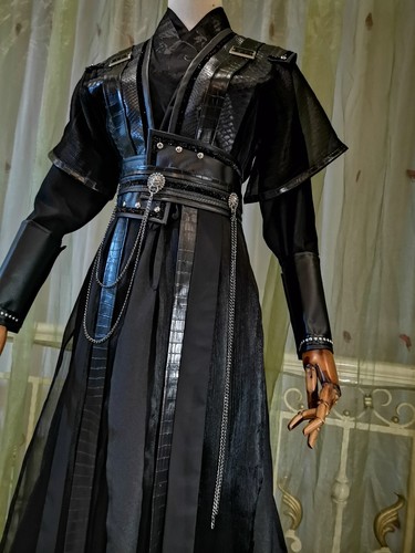 Anime Husky And His White Cat Shizun Mo Ran Outfits Full Set Cosplay Costume New - Picture 5 of 7