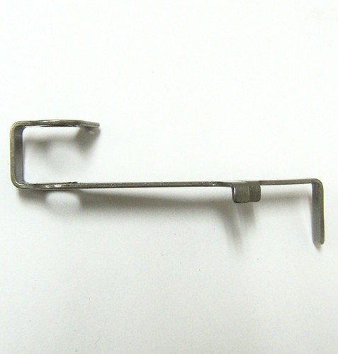 TELETYPE MODEL 28 TELEMECHANICS 158352 NOS EYE BRACKET 2-1/4" L 1" W 3/4" - Picture 3 of 6