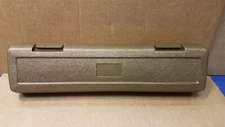 Vintage Bundy Flute Case Gold, Injection Molded Plastic New, Old stock
