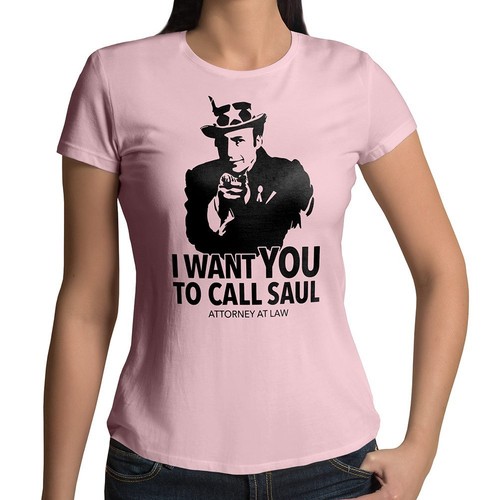 Better Call Uncle Saul Breaking Bad Funny Cool Womens Juniors Girls Tee T-Shirt - Picture 22 of 27