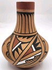 Christine Tosa Jemez Pottery Vase Signed C. Tosa Jemez 5" Red Clay New Mexico