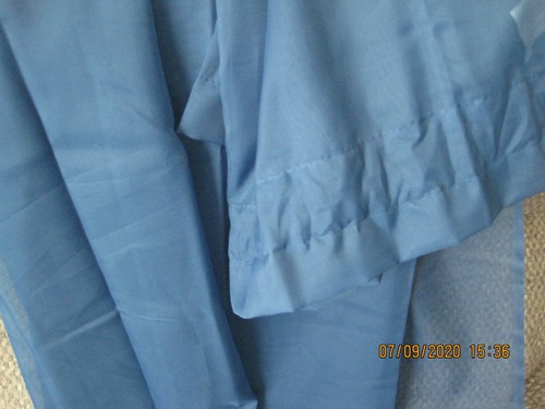 Nr 918 von Lichtenberg Calypso 59 x 84 in royalblau transparent Gardine Paneel - Bild 9 von 12