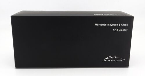 Almost-Real 1/18 Mercedes Benz Classe S600 V12 Maybach Blu Argento ALM820125 - Foto 11 di 11