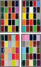 KISSOH Gansai 8-100 Color Japanese Watercolor Paint Set from Japan