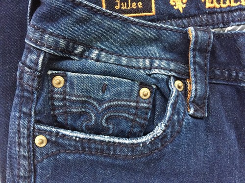 Women’s Rock Revival “Julee” Low Rise Bootcut Jeans, Size 27 (29 X 33.5 NEW $139 - Picture 6 of 11