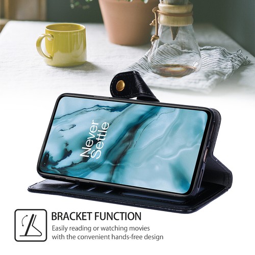 For Oneplus 9RT Nord 2 N200 CE 5G 9R 9 10 Pro Zip Wallet Case Leather Flip Cover - Picture 5 of 16