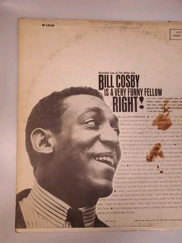 Bill Cosby Is A Very Funny Fellow Right! 1963 WS-1518 VG+ - Picture 8 of 19
