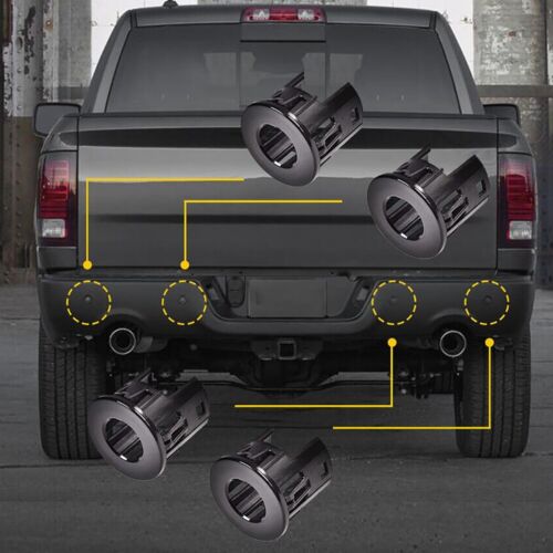 Biseles de soporte de sensor de asistencia de estacionamiento 4 piezas para Dodge Ram 1500 2500 3500 2019-2022 - Imagen 2 de 11