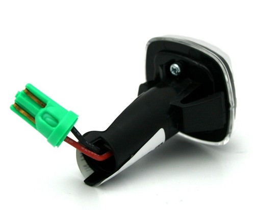 Per Skoda Fabia Octavia Rapid Roomster 2x LED Indicatori Vetro Trasparente Nero - Bild 4 von 5
