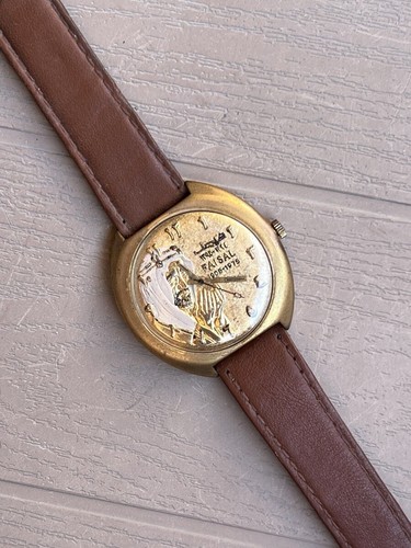 Swiss Made king faisal of saudi arabia Rose Gold 38m Watch Men Size Hand Wind - Picture 4 of 12