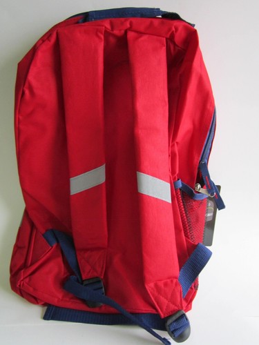 Rucksack 17 Zoll ProSport mit reflektierendem Riemen (blau-schwarz-rot) Neu - Bild 17 von 21