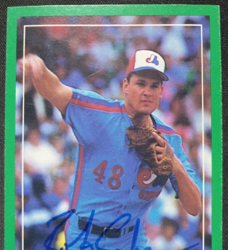 1988 Score #337 Bob Sebra Autograph MLB Card, Signed Auto Montreal Expos - Picture 2 of 6