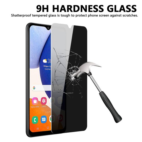 For Samsung Galaxy A14 A13 A03S A35 5G Anti-Spy Tempered Glass Screen Protector - Picture 4 of 19