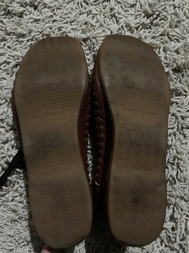 Vintage Famolare Leather 1970s Shoes Made in Italy Size 7/8 - Picture 6 of 7