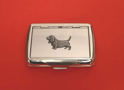 Dachshund Motif Tobacco Tin Box Man/'s Gift Pet Vet Fathers Day Dachshund Gift