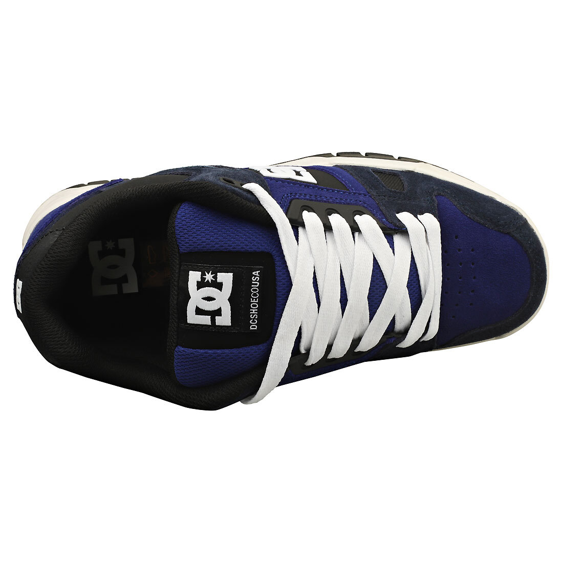 DC Shoes Stag Mens Skate Sneakers in Blue Navy | eBay