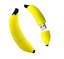 2.0 16gb 32gb 64gb Yellow Banana Fruit Food USB Flash Thumb Drive US Shipper