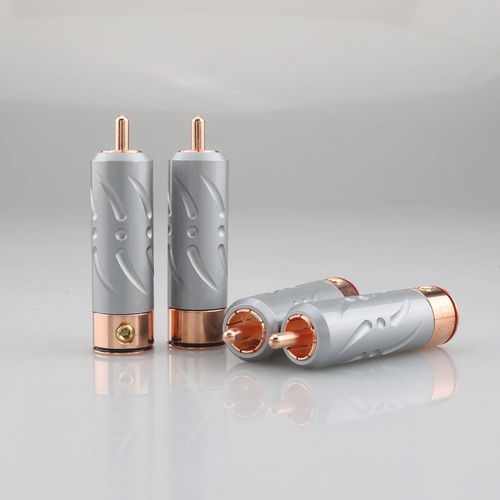 4pcs Viborg High End RCA Plug Connector Cable Terminal Amplifier CD TV HiFi DIY - Picture 1 of 7