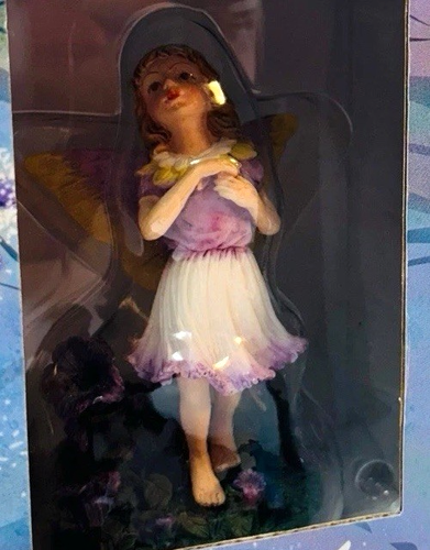 Estatuilla de hadas de jardín de 5"" de alto ~ ARTE. 431702 NUEVO EN CAJA - Imagen 4 de 5