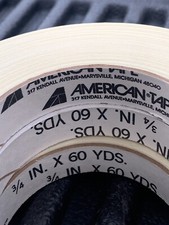 Filament Reinforced Strapping Fiberglass Tape 3/4 inch X 60 yards 8 Pack Lot