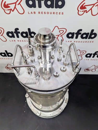 Eppendorf 5L Wassermantelschiff mit Kopfplatte und Ständer - Bild 6 von 7