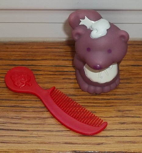 Muñeca Strawberry Shortcake 1979 vintage Angel Cake & Souffle Skunk & Peine - Imagen 3 de 14