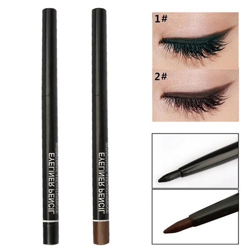Retractable Waterproof Eyeliner Pencil Pen Eye Liner 20 SHADES for Choose #CA л - Imagen 33 de 36