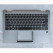 New Palmrest Keyboard For Lenovo Yoga 730-13IKB Upper Case 5CB0Q95936 Silver US