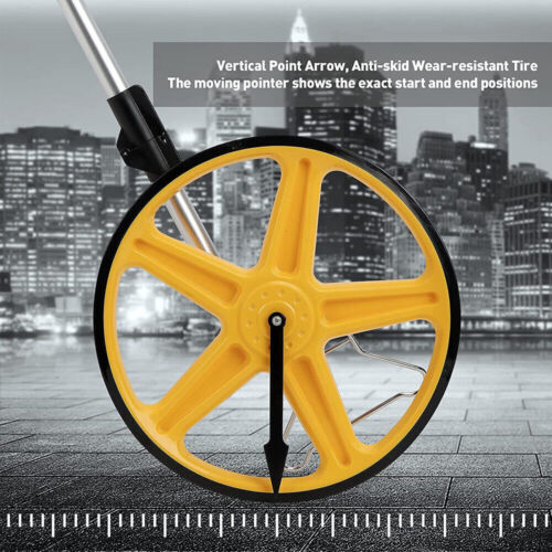 PREXISO Folding Distance Measuring Wheel 9999 Ft Tape Measure 16 Ft/5M,With Bag - Picture 8 of 8
