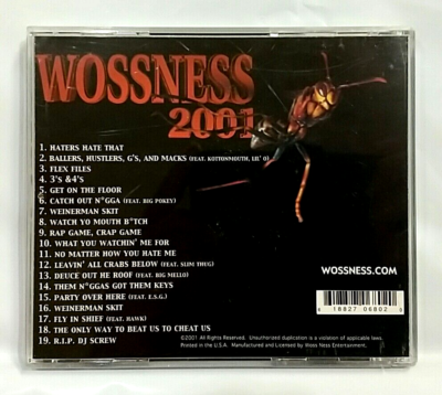 CD) Woss Ness 2001 –The Only Way To Beat Us To Cheat Us, OG Press CD) Woss Ness 2001 –The Only Way To Beat Us To Cheat Us, OG Press