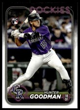 2024 Topps #432 Hunter Goodman Colorado Rockies RC Baseball