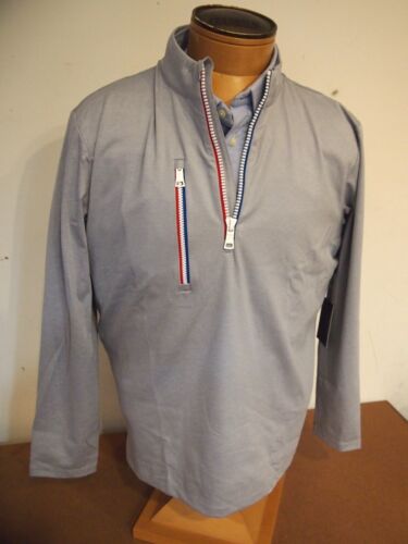 G/FORE Performance Fabric Grey Quarter Zip Pullover Windbreaker NWT Large $165 - Picture 4 of 11
