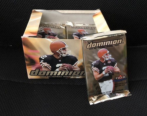 2000 Fleer Skybox Dominion Factory Sealed Hobby Pack (1)  Possible Tom Brady RC - Picture 1 of 3