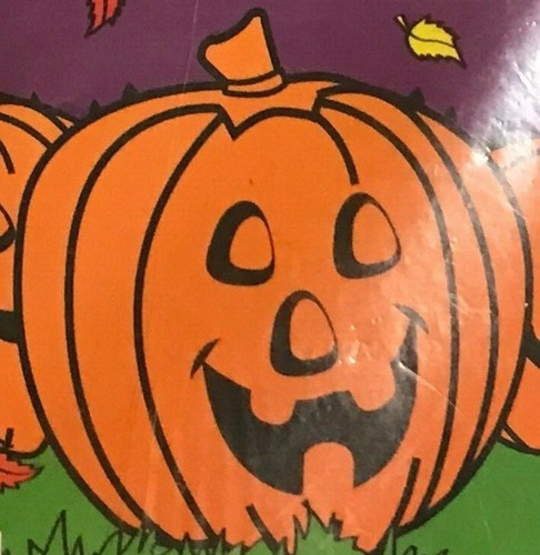 4 Packs Spook City Halloween Leaf Bags Pumpkin Jack O Lantern 12 bags Total NOS - Picture 2 of 7