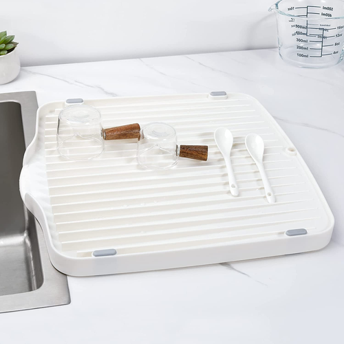 Draining Board Tray for Under-Mount Sink Drain Board Plastic Dish Drainer Boa... - Picture 9 of 12