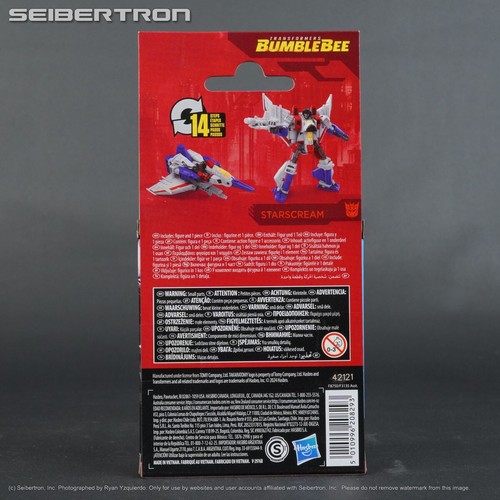 STARSCREAM Transformers Studio Series Core Class Bumblebee Hasbro 2024 New - Picture 6 of 12