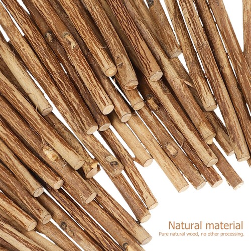 50PCS Wooden Sticks for Crafts Branches Craft Log Sticks Rustic Home Decors - Picture 5 of 10