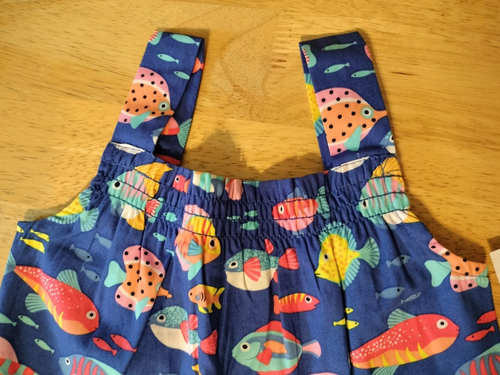 Abito pesce a più livelli per ragazze Gymboree Splish-Splash con occhiali da sole/6/NUOVO CON ETICHETTE/RTLS $57,90 - Foto 3 di 16