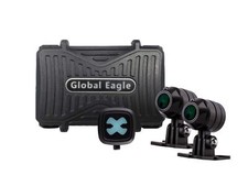Global Eagle X6 Plus Camera Black Kawasaki Z250SL 2014 - 2018