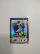 Giancarlo Stanton 2021 Panini Contenders Optic Silver Holo Parallel #44 (PWE)