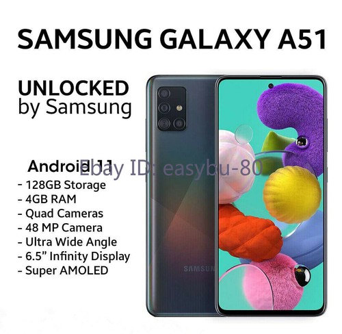 Samsung Galaxy A51 SM-A515U A515F/DS 128GB 4GB 4000mAh Unopened Multicolor - Picture 6 of 22
