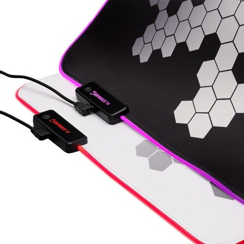 Alienware 7 Farben PC Gaming LED USB RGB Mauspad Desktop Mousepad 800X350X3mm - Bild 4 von 14